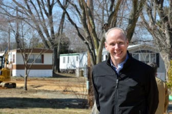 photo of Paul Bradley in a manufactured home community