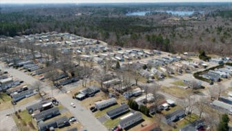 Aerial photo of Oak Hill and Colonial ROCs